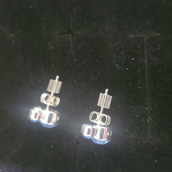 Light Blue Mickey Mouse Earrings - Picture 3 of 4